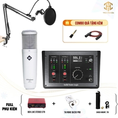Combo Livestream SSL 2 MKII + Micro PX-1 (Boxlive 379)