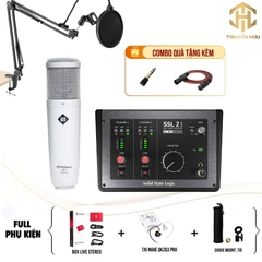 Combo Livestream SSL 2 MKII + Micro PX1 (Boxlive 378)