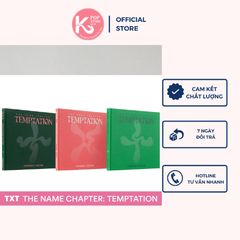 Album TXT TOMORROW X TOGETHER The Name Chapter TEMPTATION nguyên seal chính hãng