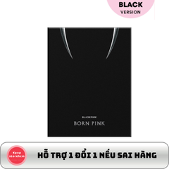 Album BORN PINK BLACKPINK VER BLACK GRAY PINK nguyên seal chính hãng