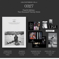 Blackpink Photobook LISA 0327 Sinh nhật VOL 4