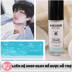 Nước hoa xịt thơm W.DRESSROOM KPOPSTOREHCM 49,97,45,214,314 cheapmoment Jungkook V BTS chính hãng Hàn Quốc