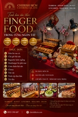 070125 Tiệc Finger food Energy - Phù hợp từ 45 khách