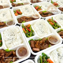 Lunch box - Cơm thịt heo sốt teriyaki/ Pork Teriyaki Rice