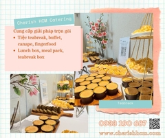 Tiệc teabreak trọn gói - Gói 6,000,000vnd dành cho 150 khách