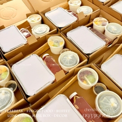 Set Lunch Tiếp sức Cơm gà đút lò, chả tôm/ Baked chicken rice and shrimp patties