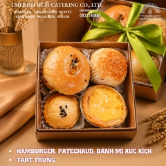 18622 Teabreak box- Aromatic 3 bánh mặn 1 bánh ngọt