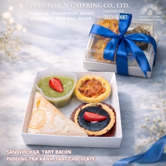 Box Ngọt ngào 2 bánh mặn 2 bánh ngọt