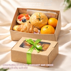 110123 Teabreak box- Milestone 2 bánh mặn 1 bánh ngọt 1 trái cây