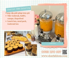 Tiệc teabreak trọn gói - Gói 6,000,000vnd dành cho 150 khách