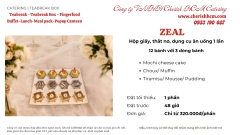 Gift Box Zeal - 12 bánh 3 dòng bánh
