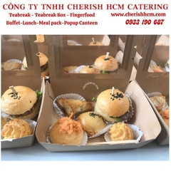Teabreak box - “Fresh Box” - 5 bánh mặn ngọt