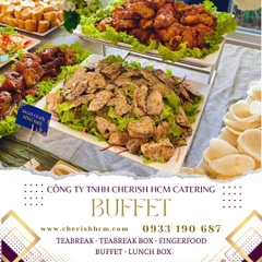 Menu Buffet Hội Ngộ 12 món phù hợp từ 50 khách