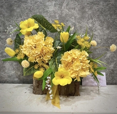 Hoa lụa - Theme vàng