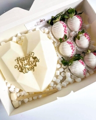 Chocolate Strawberry Broken Heart