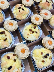 131223 Teabreak box - Spot 1 bánh ngọt lớn 120gr, 1 bánh mặn nhỏ