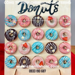 Set 20 donut tổng hợp
