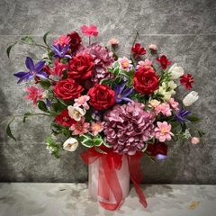 Hoa lụa - Theme đỏ