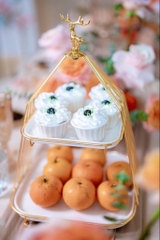 Khay bánh đầu hươu 2 tầng - Hàng order Giao hàng sau 5-7 ngày