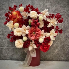 Hoa lụa - Theme đỏ