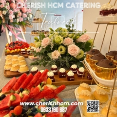 Tiệc khai trương trọn gói+ decor bong bóng