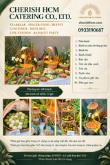 151125 BQ Tiệc Teabreak bánh quê 200 khách