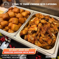 Gà quay bánh bao/ Roasted Chicken with Buns