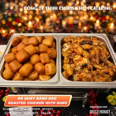 Gà quay bánh bao/ Roasted Chicken with Buns