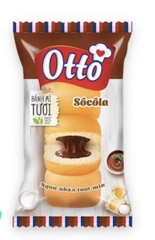 Set 10 Bánh mì tươi Otto (giao ngẫu nhiên nhiều nhân kem sữa hột gà, kem bơ sữa, socola) 90gr