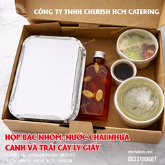 040226 Lunch box - Cơm tôm xào chua ngọt, thịt viên