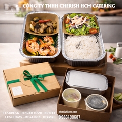 080126 Cơm tôm xào chua ngọt, heo kho nấm