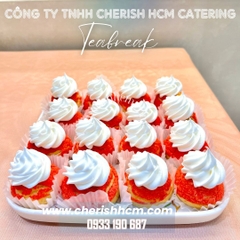Tiệc teabreak khai trương, decor bong bóng