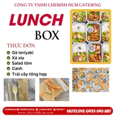 Set Lunch Tiếp sức Món chính, món phụ, canh, rau, tráng miệng, nước