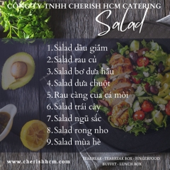 Buffet - Menu món Salad