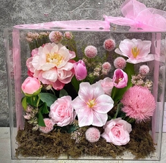 Vali Hoa lụa 14/2 8/3 Quà tặng