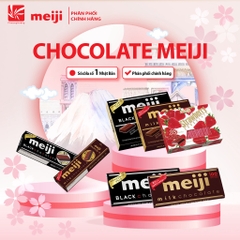 Socola Đen/Sữa Meiji Black/Milk Chocolate 41g*10 viên/120g*26 viên/50g*1 thanh Nhật Bản