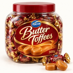 Kẹo Butter Toffees LG nhựa 300g*12