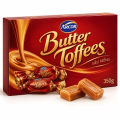 Kẹo Butter toffees siêu mỏng 350g*18
