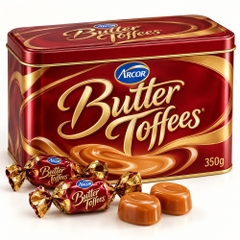 Kẹo Butter toffees thiếc 350g*18 (2019)