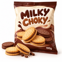 Bánh thái Milky Choky 100g x 48