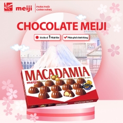 [ CHÔCOLATE MEIJI ]Nhân Hạt Mắc Ca Chocolate 64g