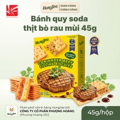 Bánh quy nhân thịt bò rau mùi 45g*30