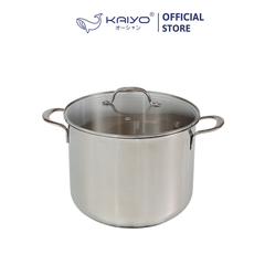 Nồi luộc gà inox inox 304 Kaiyo, dung tích 12L [mã KIC-1518]