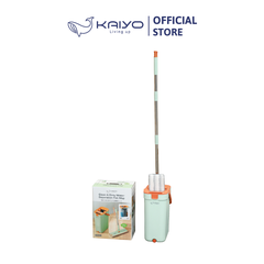 Cây lau nhà chữ nhật tách nước bẩn thông minh Kaiyo, màu xanh mint [mã KMP-8074]