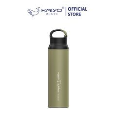 Bình giữ nhiệt inox 304 có lưới lọc trà Kaiyo, dung tích 800ml, màu xanh Olive [mã KVB-6810]
