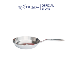 Chảo inox 316 liền khối 5-ply Premium Kaiyo 24cm