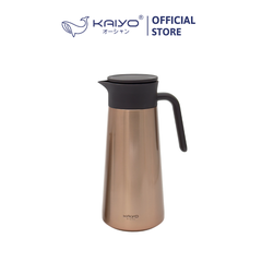 Bình giữ nhiệt kèm lọc trà Kaiyo dung tích 1.8L, màu vàng đồng [mã KSV-6803]