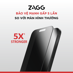 Kính dán màn hình iPhone 17 Series - ZAGG Elite Edge Privacy