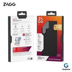 Ốp lưng Samsung S25 Ultra - ZAGG Milan Snap - Black - 702318055