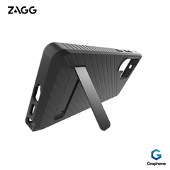 Ốp lưng Samsung S25 Ultra - ZAGG Denali Kickstand - Black